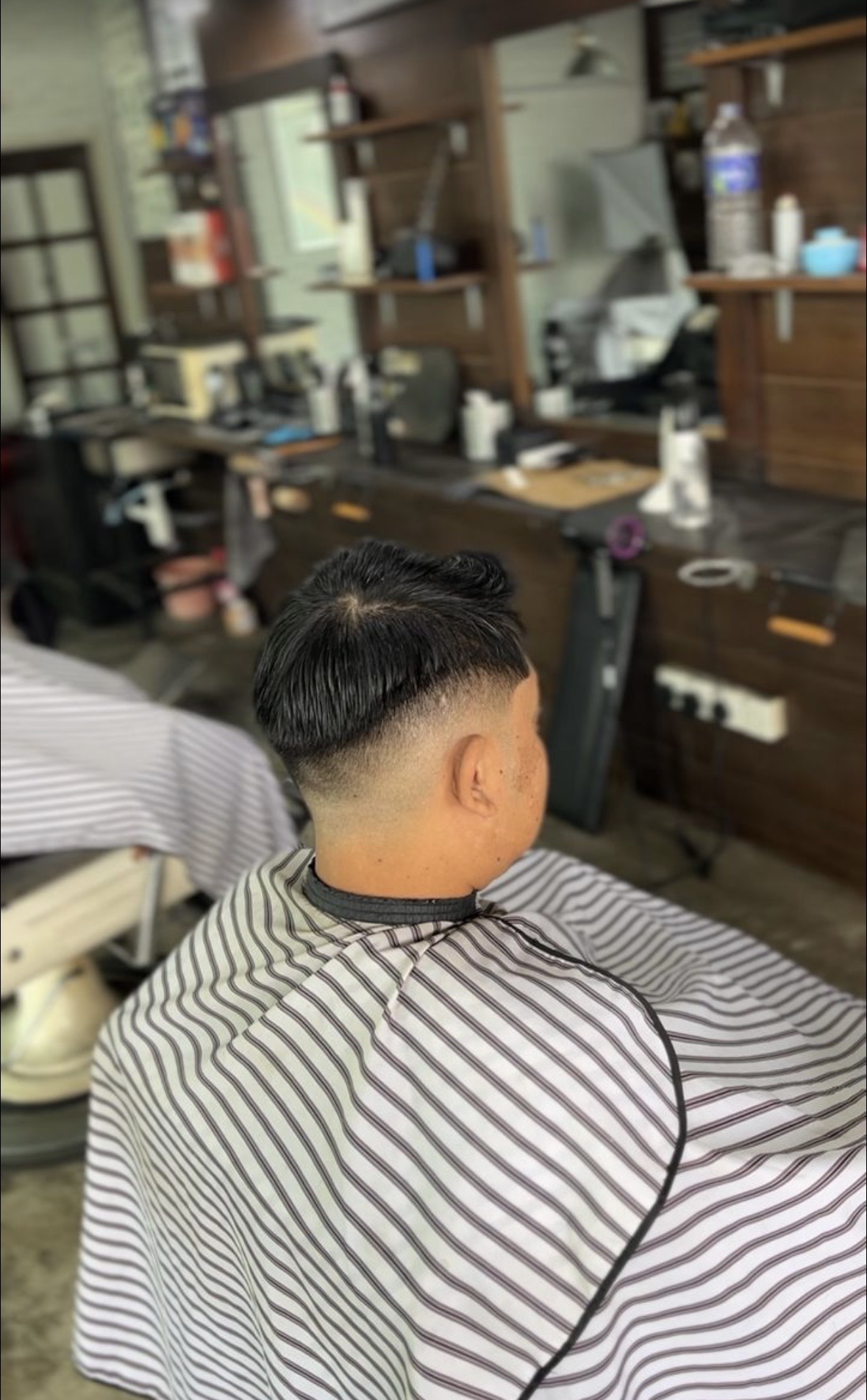 Fresh fade at Madz Barbershop
